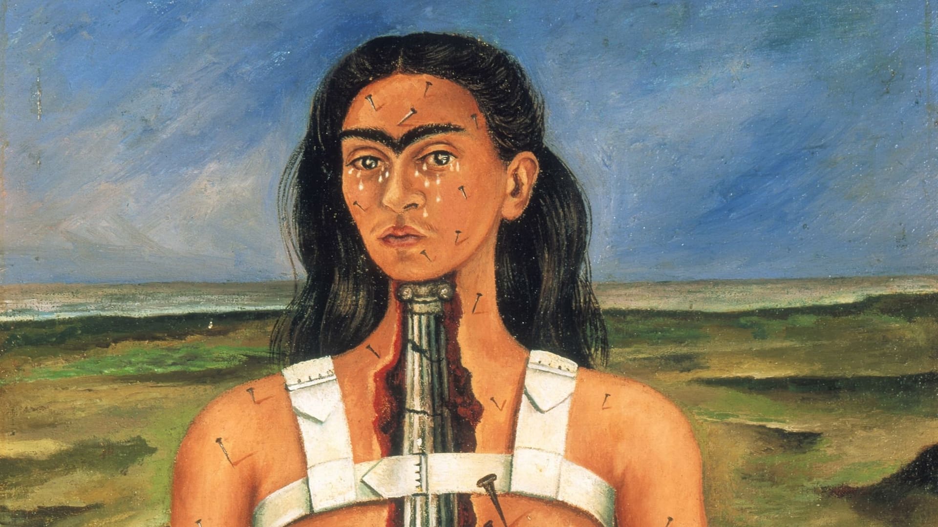 La columna rota, Frida Kahlo