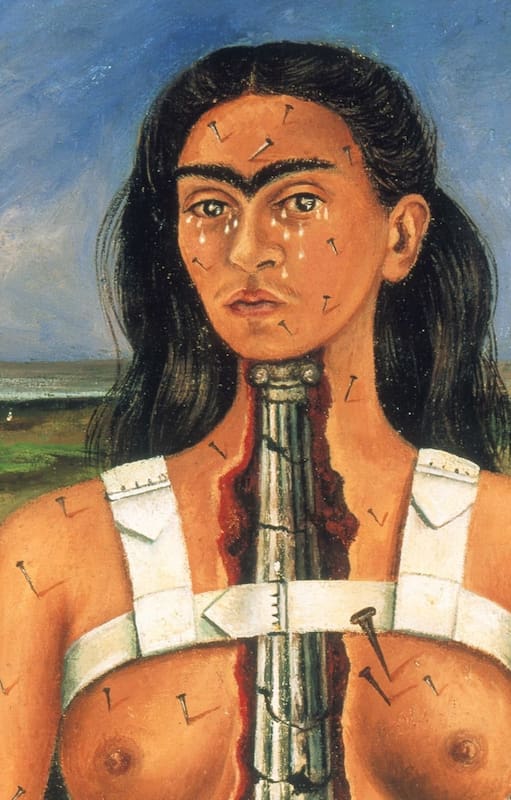 La columna rota, Frida Kahlo