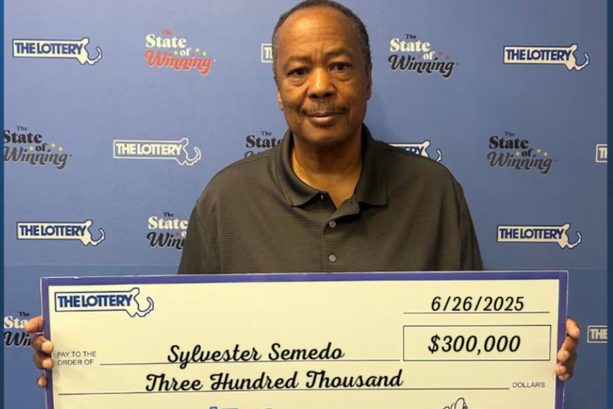 La combinación del hombre de Massachusetts resultó ganadora