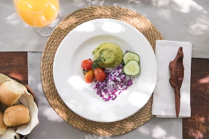 La comida es uno de los puntos fuertes de la estancia.