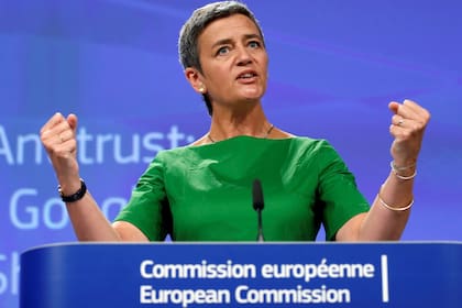 La comisaria de Competencia europea, Margrethe Vestager