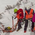 El dramático rescate de un refugiero que pasó la noche perdido en el Cerro Tronador