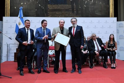 Guillermo Blanco, otro de los periodistas homenajeados.