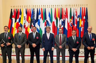El juez Lijo y el ministro Mahiques participan juntos de un encuentro del GAFI
