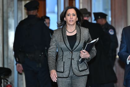 La compañera de fórmula del demócrata Joe Biden, Kamala Harris