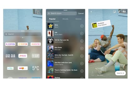 La compañía había anunciado la función de música en junio de 2018, y ahora estará disponible para las versiones actualizadas de la app para iOS y Android