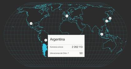 La compañía tiene 2,2 millones de usuarios validados como humanos en la Argentina, un tercio del total mundial de World ID entregados en dos años
