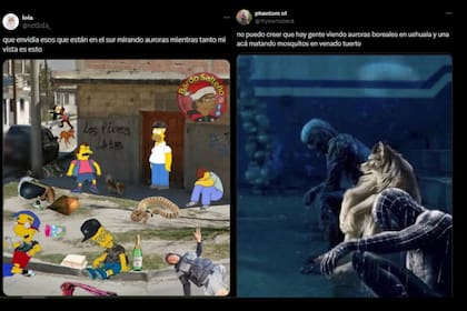 La comparación de situaciones fue uno de los temas de los memes (Captura X)