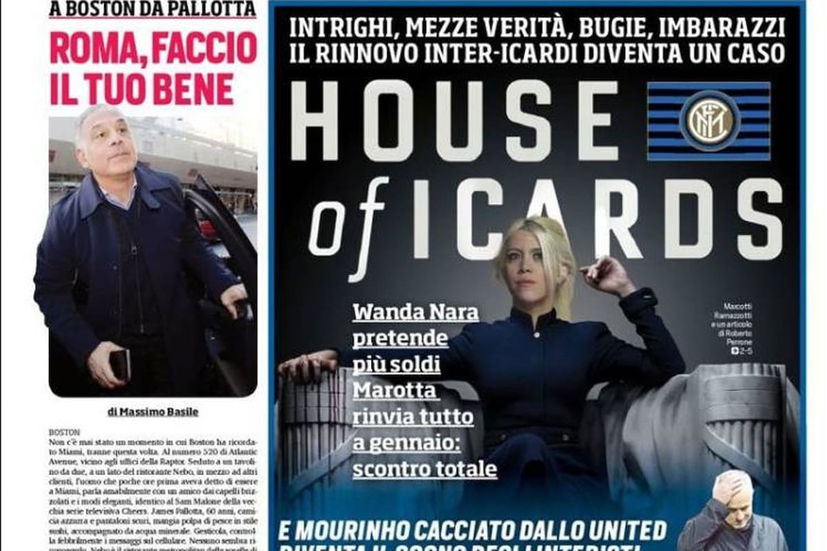 La comparación de Wanda Nara con Claire Underwood de House of Cards