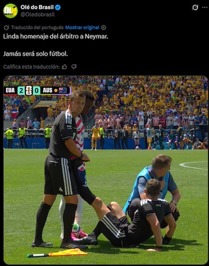 La comparativa con el astro brasileño no tardó en llegar