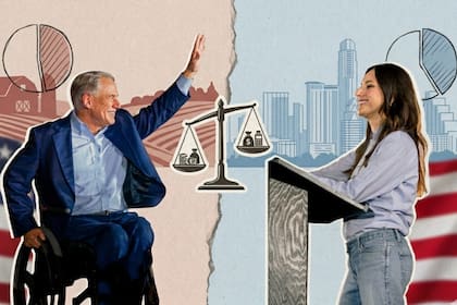 La competencia por la gobernación en Texas muestra una contienda ajustada entre los candidatos