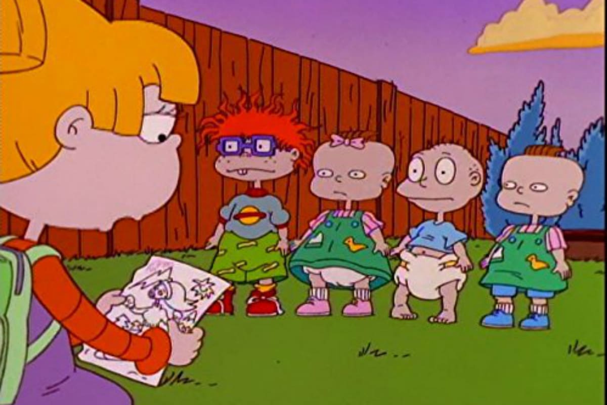 La complicada Angélica y sus pequeños amiguitos en Rugrats