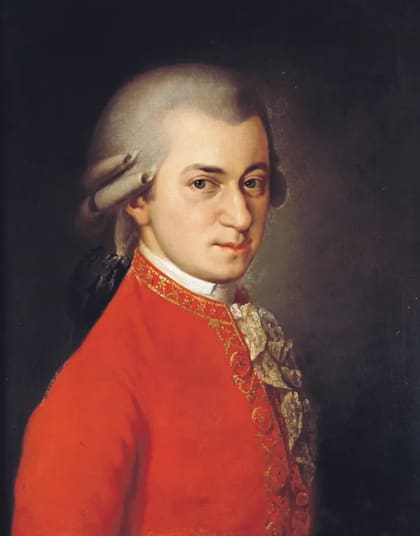 La composición fue descubierta gracias a una lista de su padre, Leopold Mozart