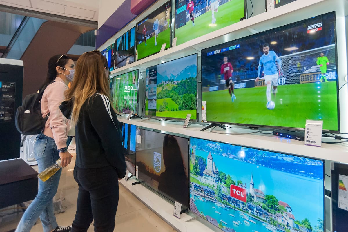 La compra de televisores podrá hacerse en 30 cuotas fijas