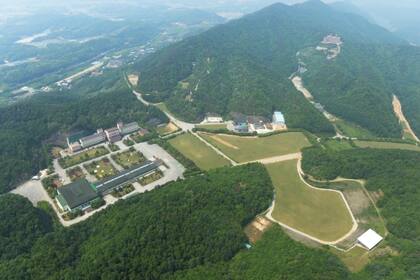 La comunidad de Kkottognae, a pocos km de la frontera con Corea del Norte