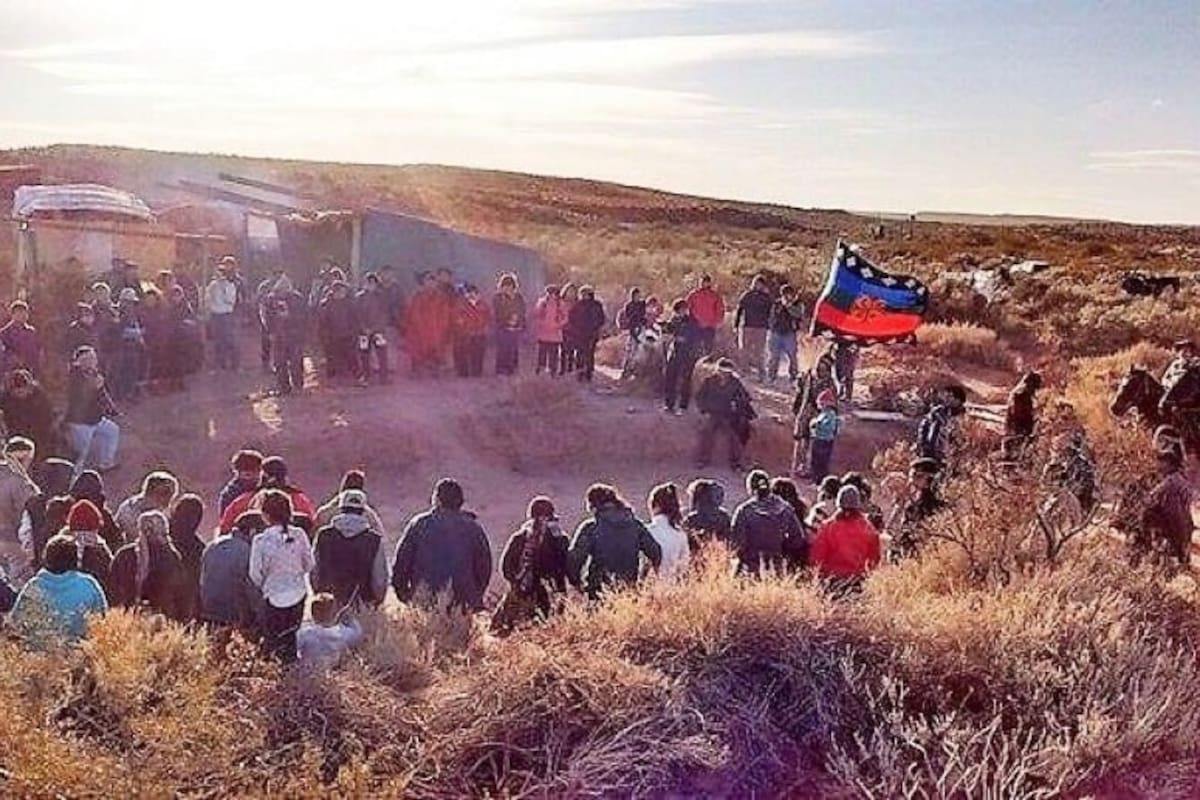 La comunidad mapuche Fvta Xayen tomó posesión de tierras a 18 kilómetros de Añelo