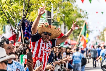 La comunidad mexicana se reunió en las grandes ciudades de EE.UU. para celebrar la independencia