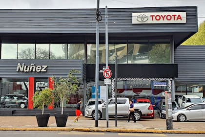 La concesionaria de Zulemita Menem