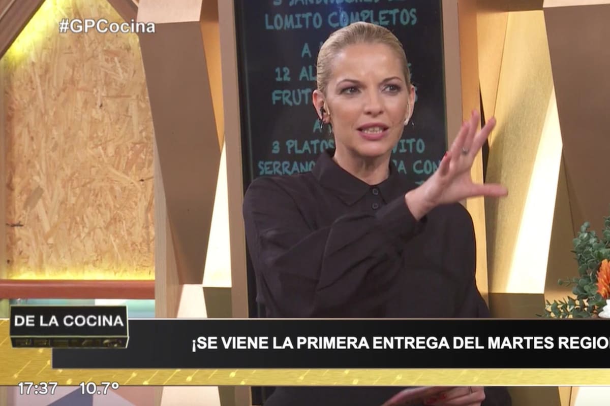 La conductora Carina Zampini se sorprendió al ver que ni el equipo verde ni el rojo pudieron realizar la preparación.