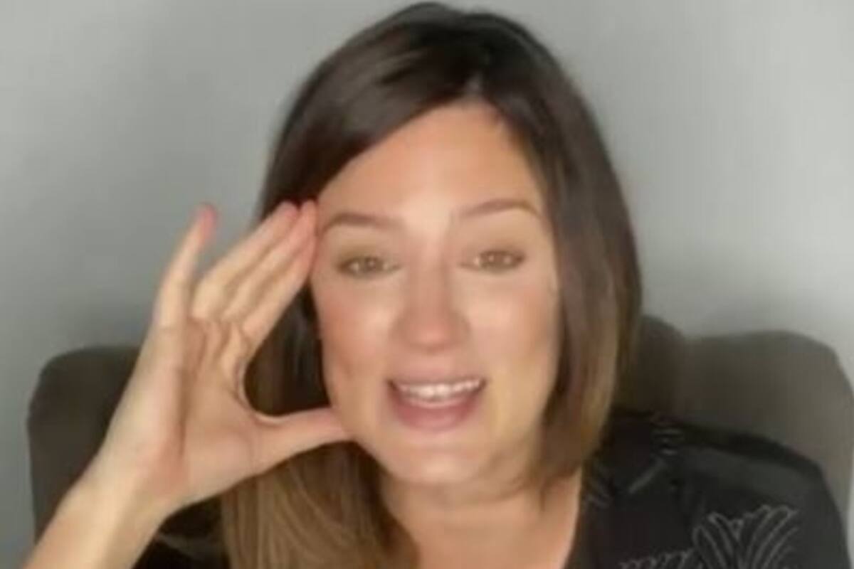 La conductora de Bake Off narró que camino a la clínica para tener a su beba Filipa fue detenida por agentes de la policía y vivió una experiencia que ahora resulta cómica