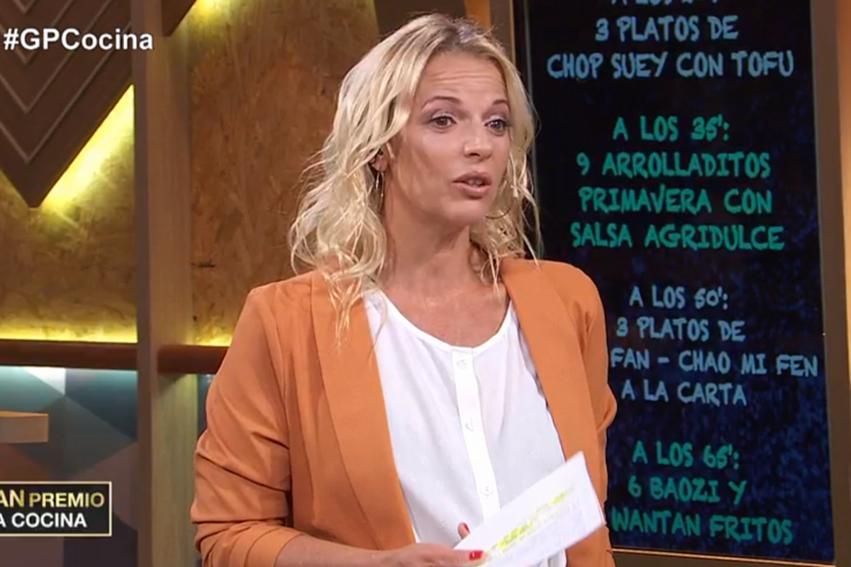 La conductora del ciclo se mostró celosa ayer en el reality culinario cuando los jurados le contaron que salieron a comer sin ella