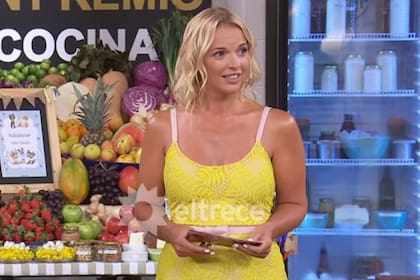 La conductora del reality culinario recordó ayer, a raíz del embarazo de Felicitas Pizarro, una anécdota de su propio embarazo