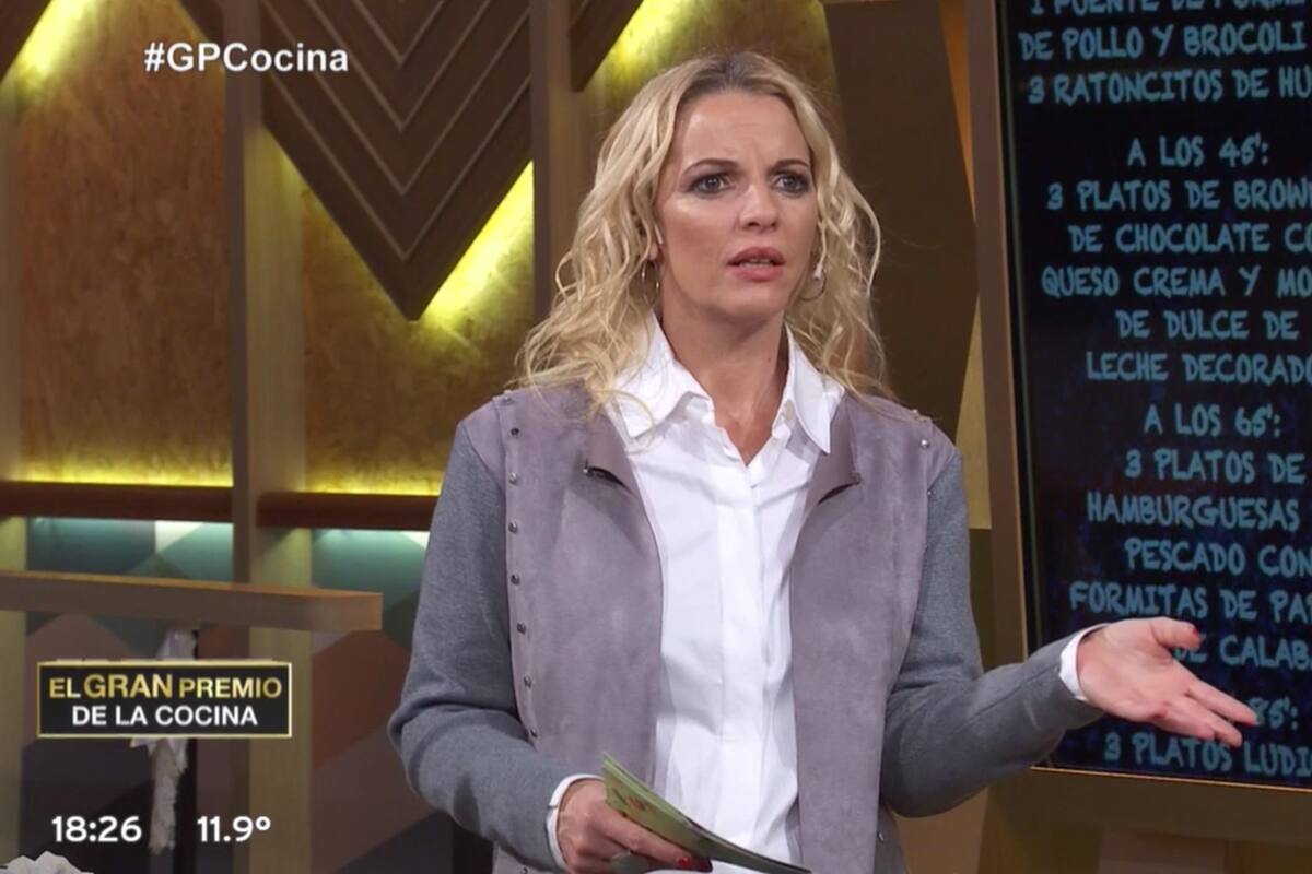 La conductora le pidió explicaciones a Petersen y todo se puso tenso en el jurado.