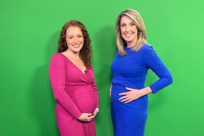 La conductora Olivia Pérez Jaquith rompió bolsa a las 4:15 de la mañana y, pese a las contracciones, presentó el noticiero completo durante tres horas antes de ir al hospital