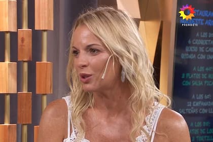 La conductora se enterneció al ver a Agustina llorando