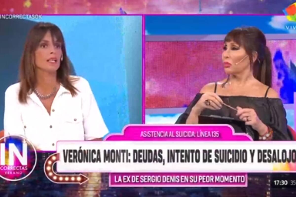 La conductora tuvo una charla sin filtro con la exnovia de Sergio Denis