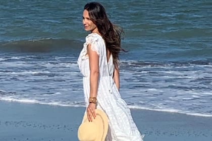 La conductora visitó un emprendimiento inmobiliario ubicado sobre la Ruta 11, a 14 kilómetros al Norte de Pinamar