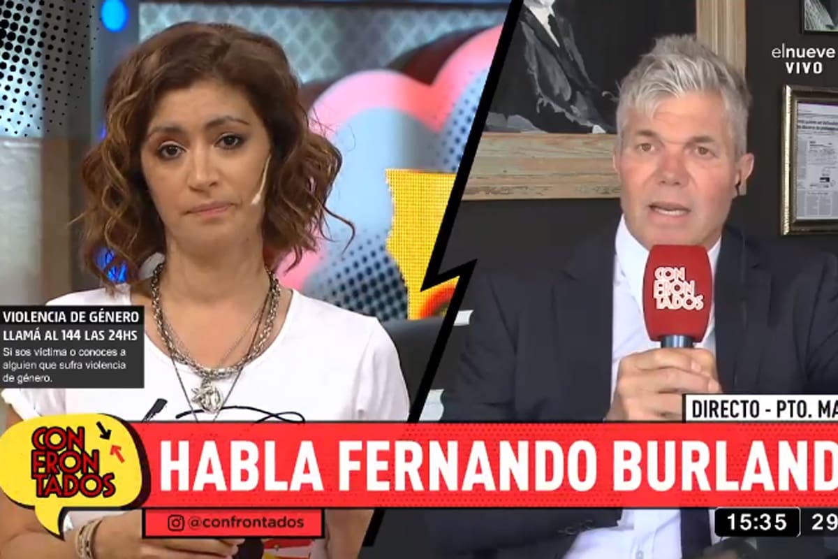 La conductora y el abogado protagonizaron un tenso cruce en vivo por el caso Thelma Fardin