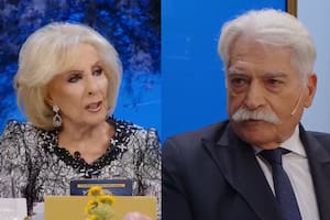 La conductora y el intelectual tuvieron un divertido cruce en el programa
