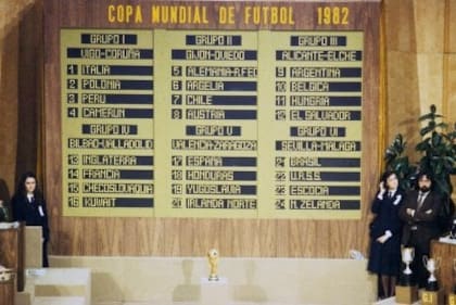 La confección de los grupos para la cita mundialista en España