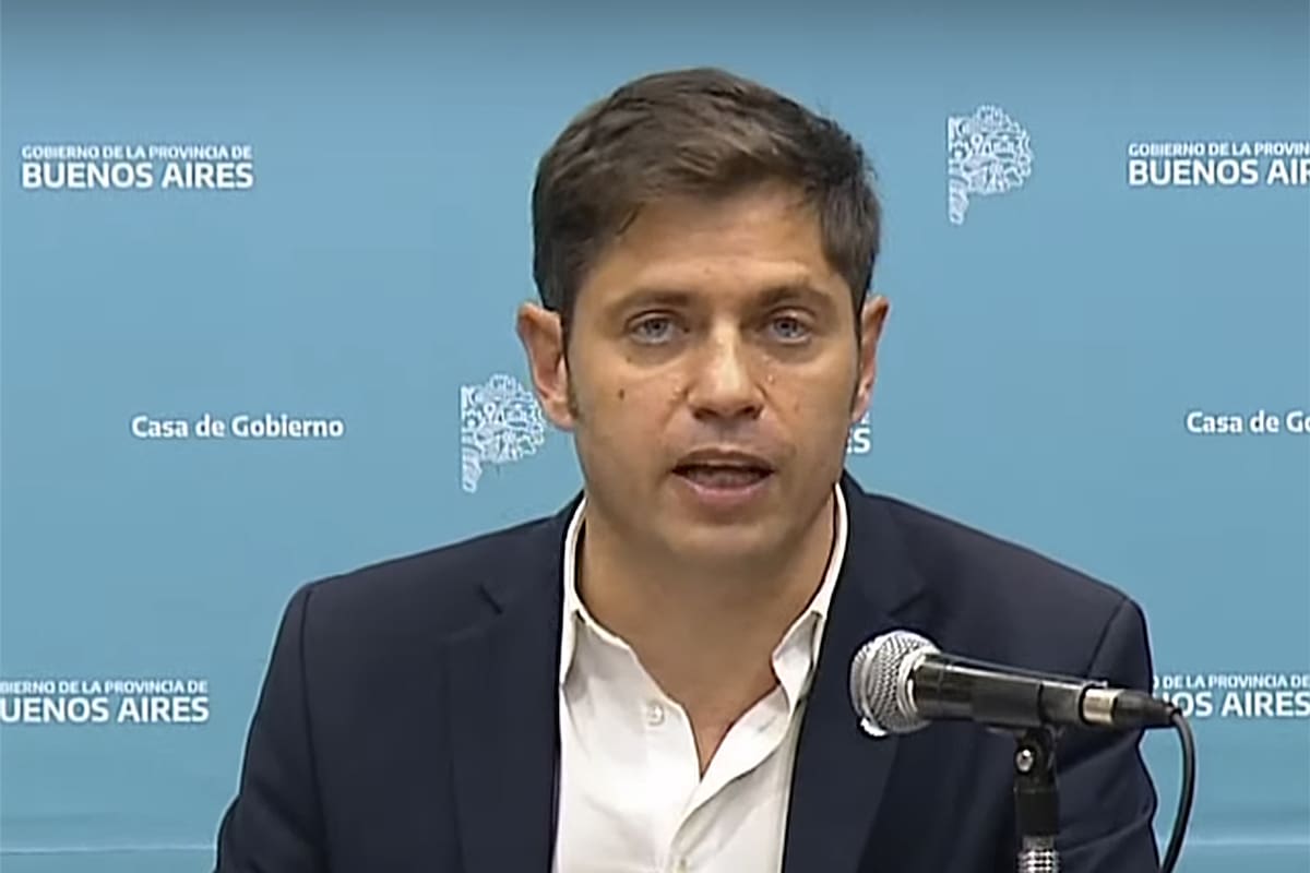 La conferencia de prensa de Axel Kicillof