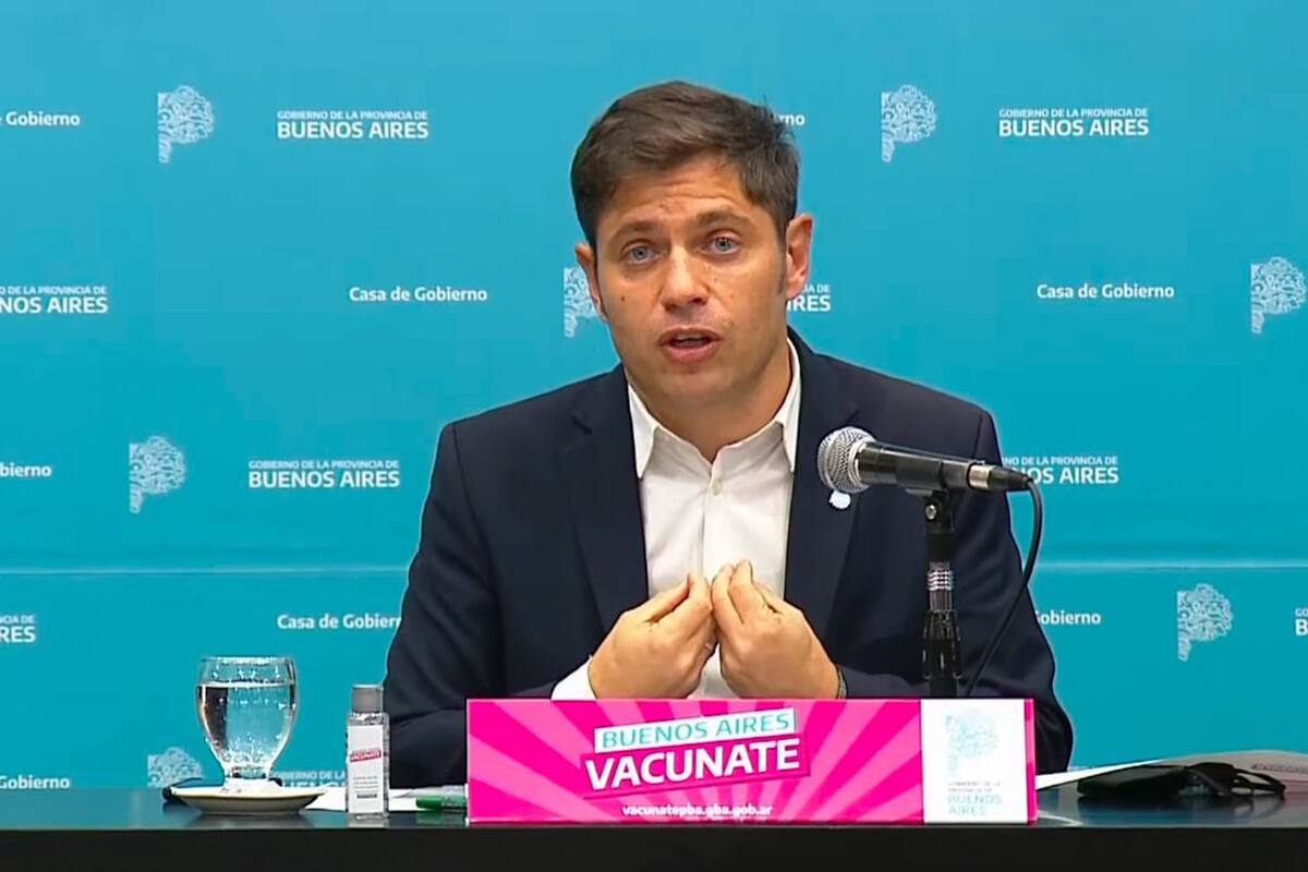 La conferencia de prensa de Axel Kicillof