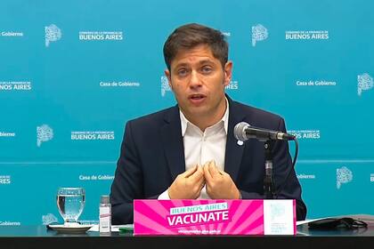 La conferencia de prensa de Axel Kicillof