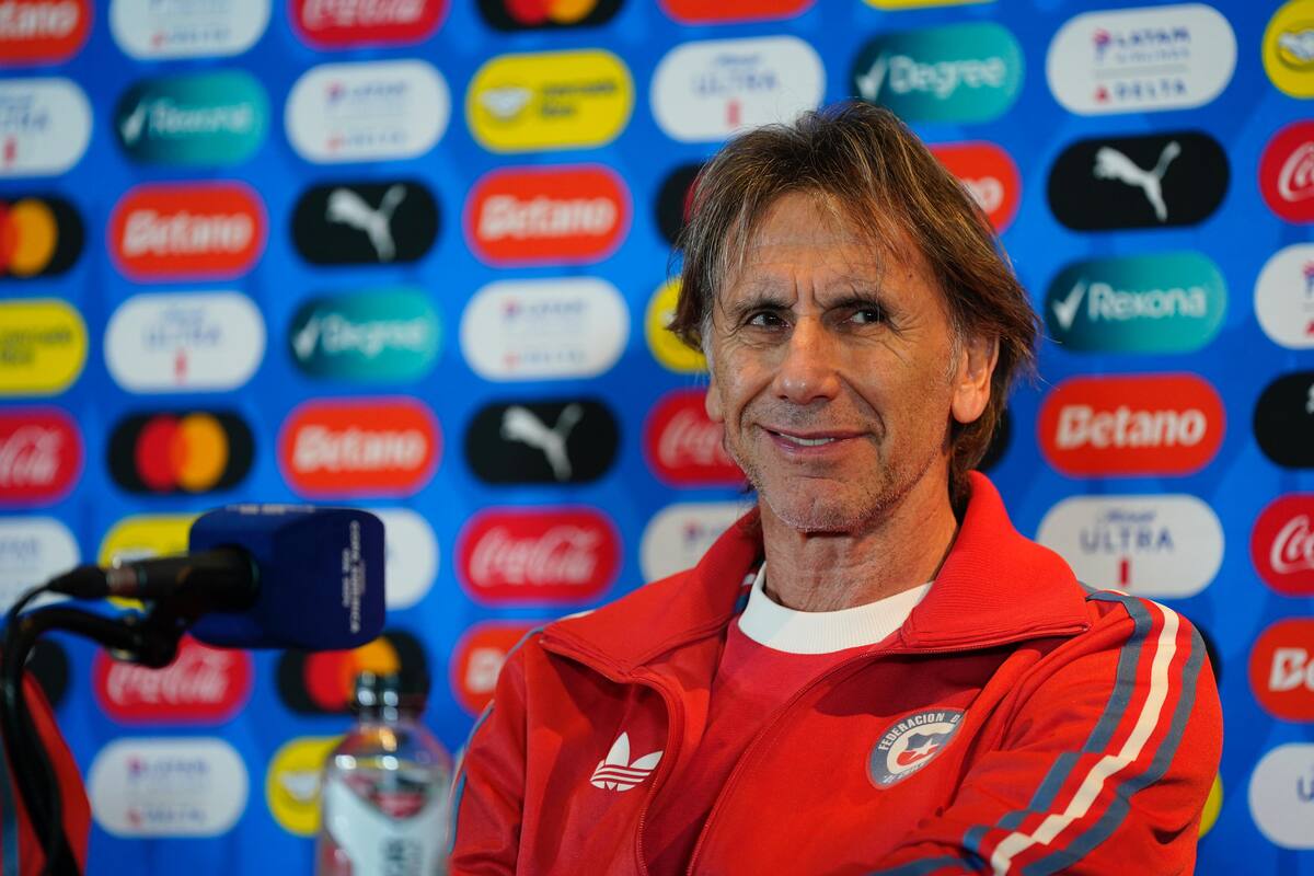 La conferencia de prensa de Ricardo Gareca, DT de la selección de Chile, antes del duelo ante Argentina