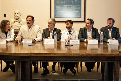 La conferencia de prensa tuvo lugar esta mañana