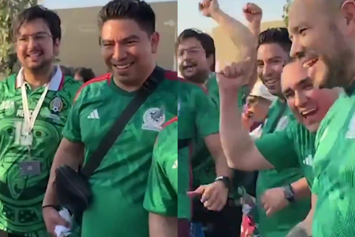 La confianza de los hinchas sobre un eventual triunfo de México sobre Argentina en el Mundial