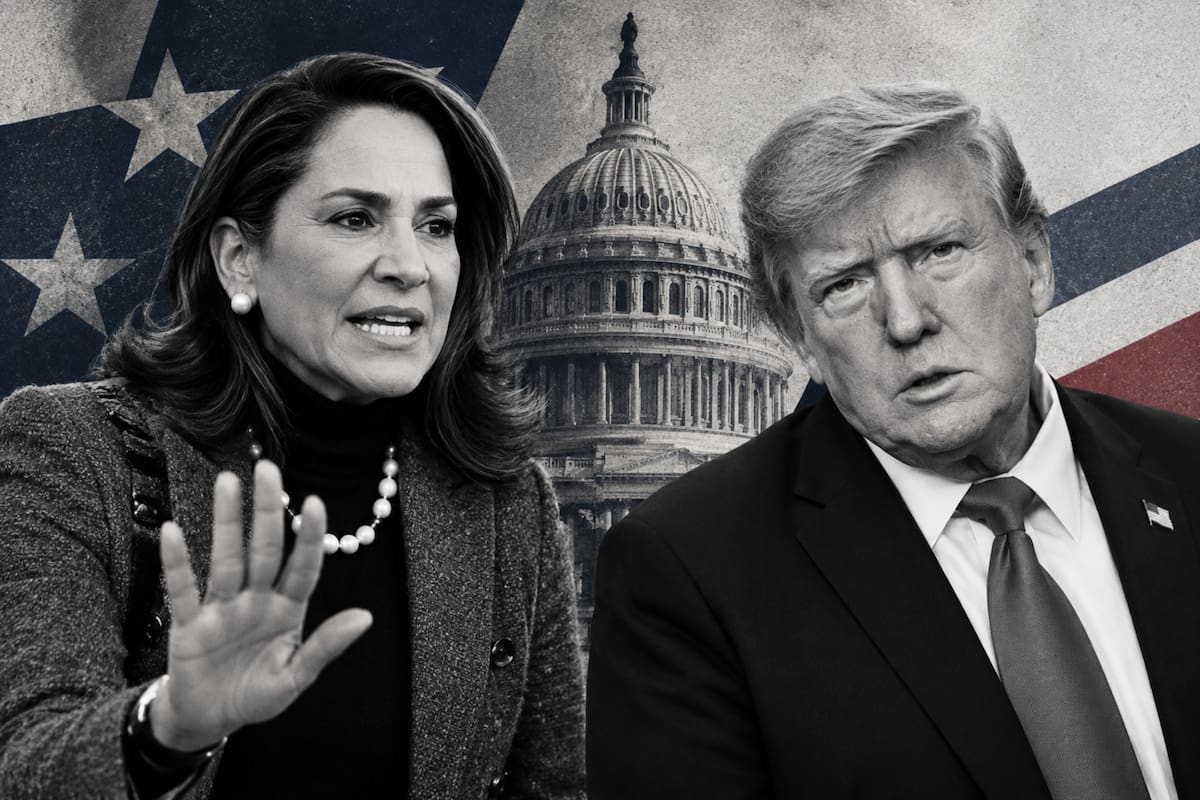 La congresista republicana de Florida María Elvira Salazar cuestionó la ofensiva migratoria del presidente Trump en una entrevista