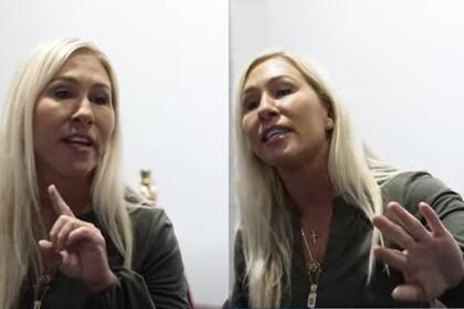 La congresista republicana estalló contra una reportera de Sky News al preguntarle su nacionalidad y rechazar sus preguntas