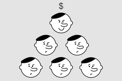 La consigna principal que se esconde detrás de un esquema Ponzi es la de comprometerse a conseguir más adeptos que se involucren y aporten su propia “inversión”