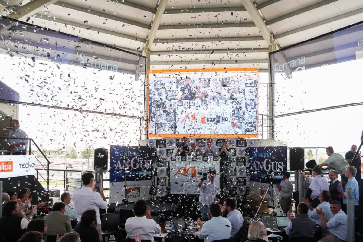 La consignataria hizo la subasta en el Centro de Remates y Exposiciones Angus