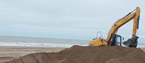 Denuncian riesgo ambiental por el desarrollo de un circuito de motocross en un sector de playas