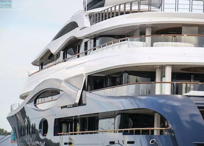 La construcción del LAUNCHPAD fue llevada a cabo por Feadship, una firma conocida por su calidad en la construcción de yates (Archivo)