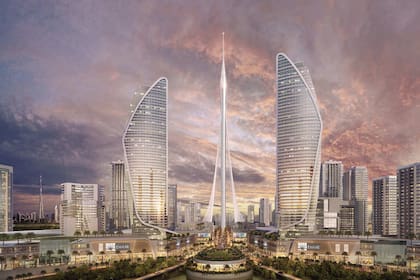 La construcción Dubai Creek estará a cargo del arquitecto Santiago Calatrava y busca superar en altura al Burj Khalifa, el edificio más alto del mundo