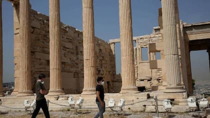 La construcción es uno de los últimos vestigios de la civilización de la Grecia antigua