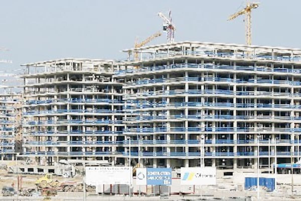 La construcción fue uno de los sectores que primero se vieron afectados por la crisis de las hipotecas en los Estados Unidos