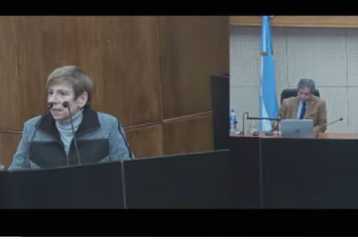 La contadora Diana Guterman, de la exAFIP, actual ARCA, en el juicio de los Cuadernos